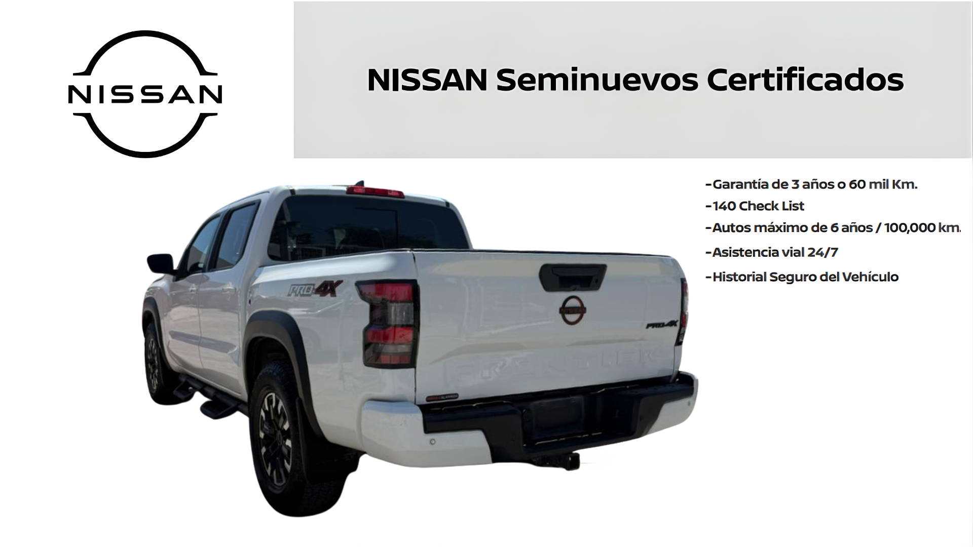 2024 Nissan FRONTIER 4P PRO-4X L42.5 AUT 4X4
