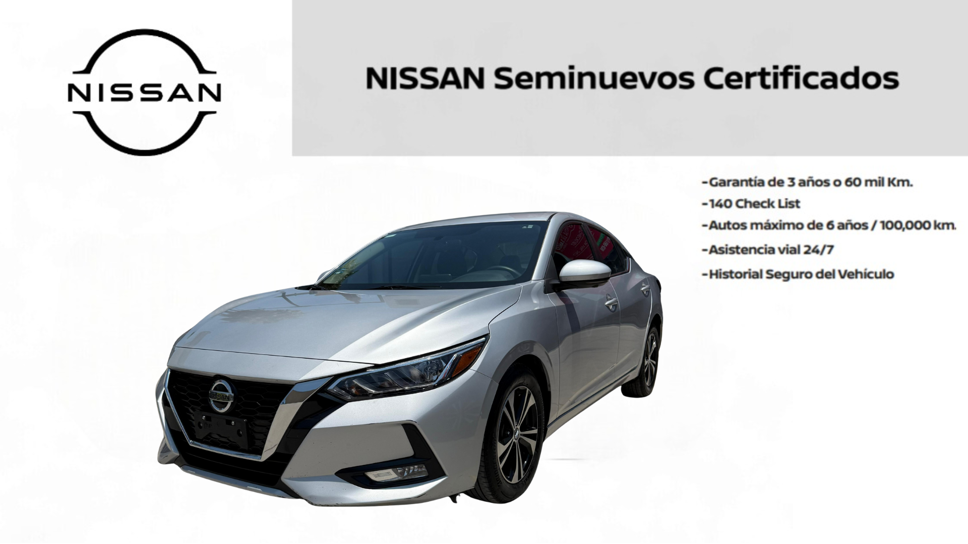 2023 Nissan SENTRA 4 PTS ADVANCE CVT AAC F NIEBLA RA-16