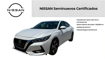 2021 Nissan SENTRA 4 PTS ADVANCE CVT AAC F NIEBLA RA-16