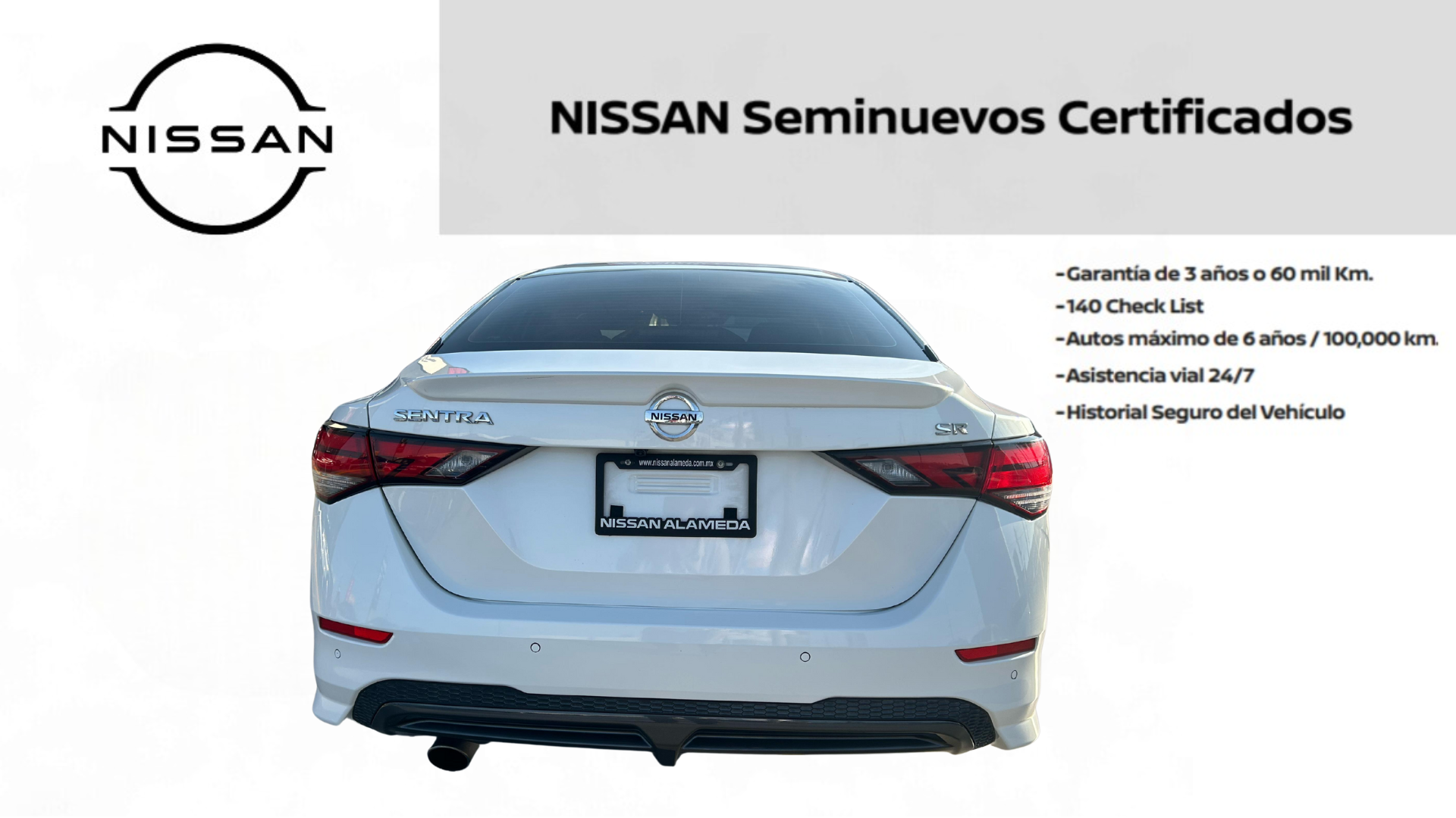 2023 Nissan SENTRA 4 PTS SR CVT AAC ASTOS DEPORTIVOS BOSE QC F LED RA-18