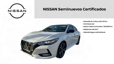 2023 Nissan SENTRA 4 PTS SR CVT AAC ASTOS DEPORTIVOS BOSE QC F LED RA-18