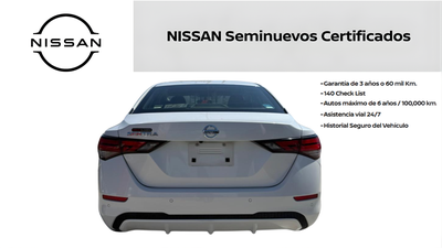 2023 Nissan SENTRA 4 PTS ADVANCE CVT AAC F NIEBLA RA-16