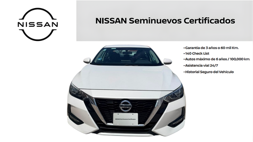 2022 Nissan SENTRA 4 PTS ADVANCE TA AAC F NIEBLA RA-16
