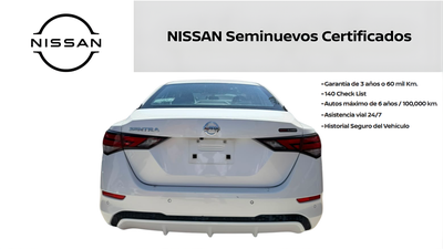 2022 Nissan SENTRA 4 PTS ADVANCE TA AAC F NIEBLA RA-16