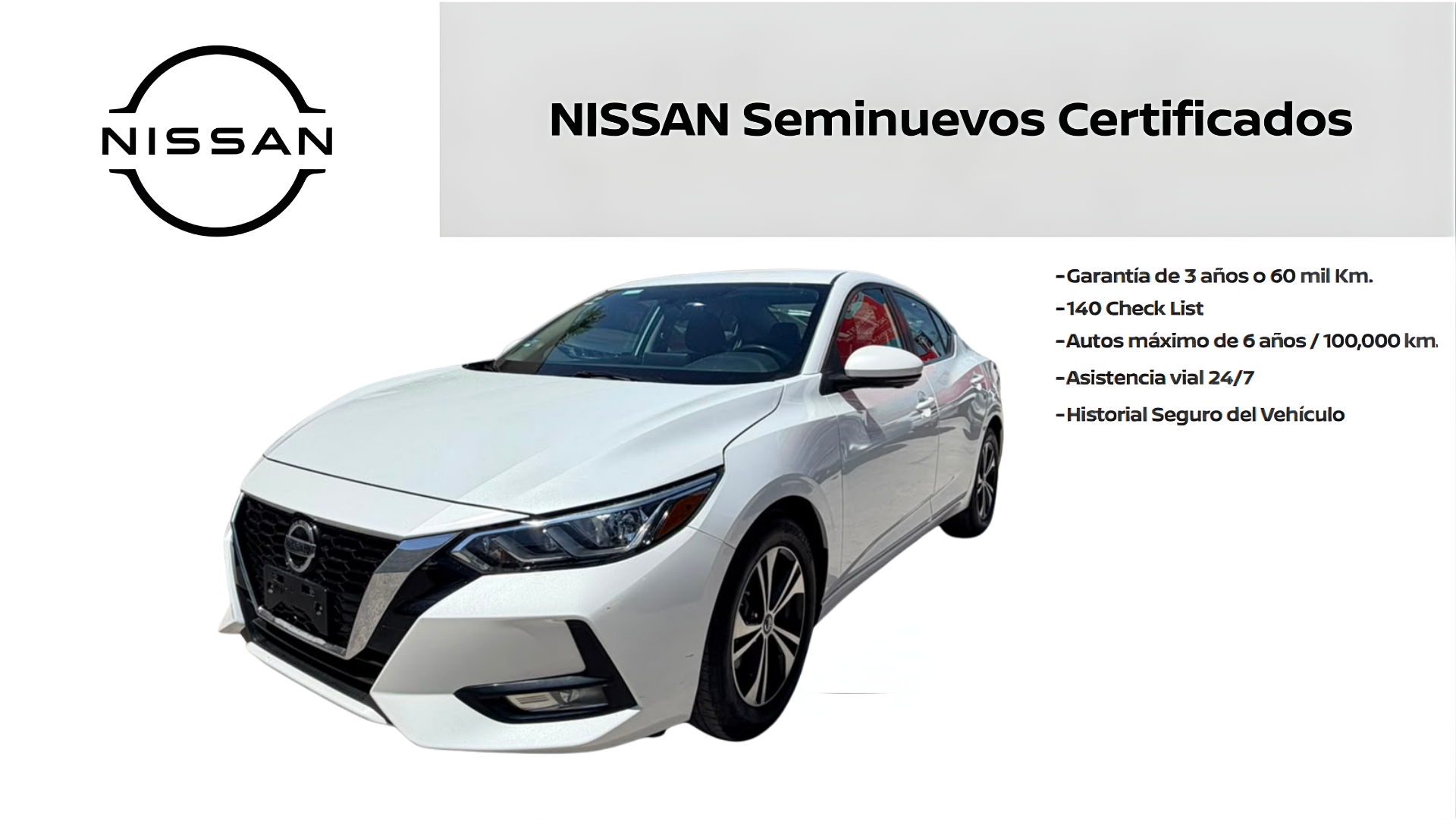 2022 Nissan SENTRA 4 PTS ADVANCE TA AAC F NIEBLA RA-16