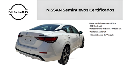 2022 Nissan SENTRA 4 PTS ADVANCE TA AAC F NIEBLA RA-16