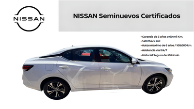2023 Nissan SENTRA 4 PTS ADVANCE CVT AAC F NIEBLA RA-16