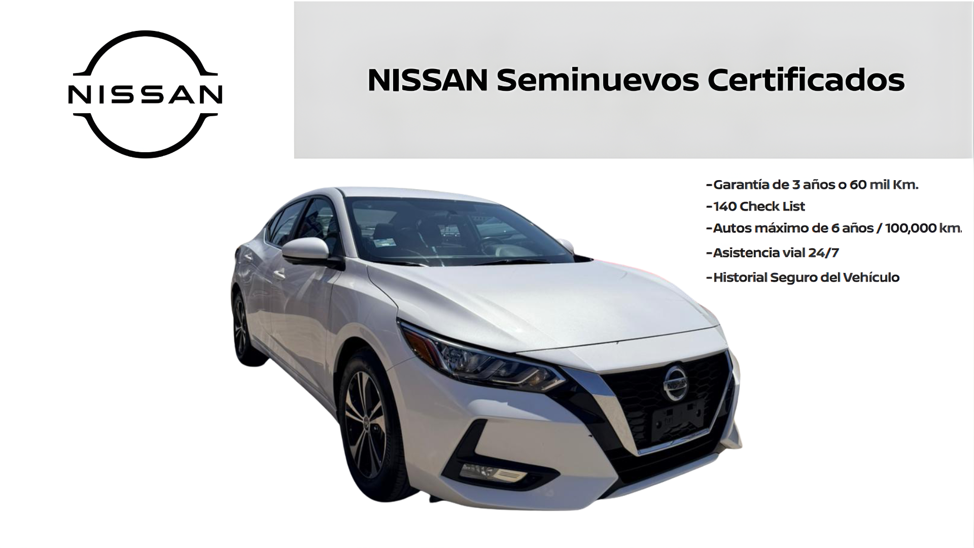 2023 Nissan SENTRA 4 PTS ADVANCE CVT AAC F NIEBLA RA-16
