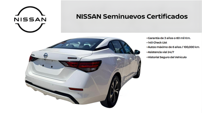 2023 Nissan SENTRA 4 PTS ADVANCE CVT AAC F NIEBLA RA-16
