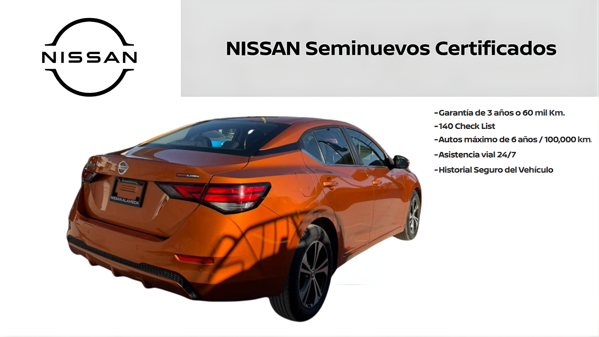 2023 Nissan SENTRA 4 PTS ADVANCE CVT AAC F NIEBLA RA-16