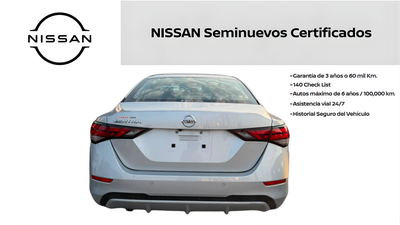 2023 Nissan SENTRA 4 PTS ADVANCE CVT AAC F NIEBLA RA-16