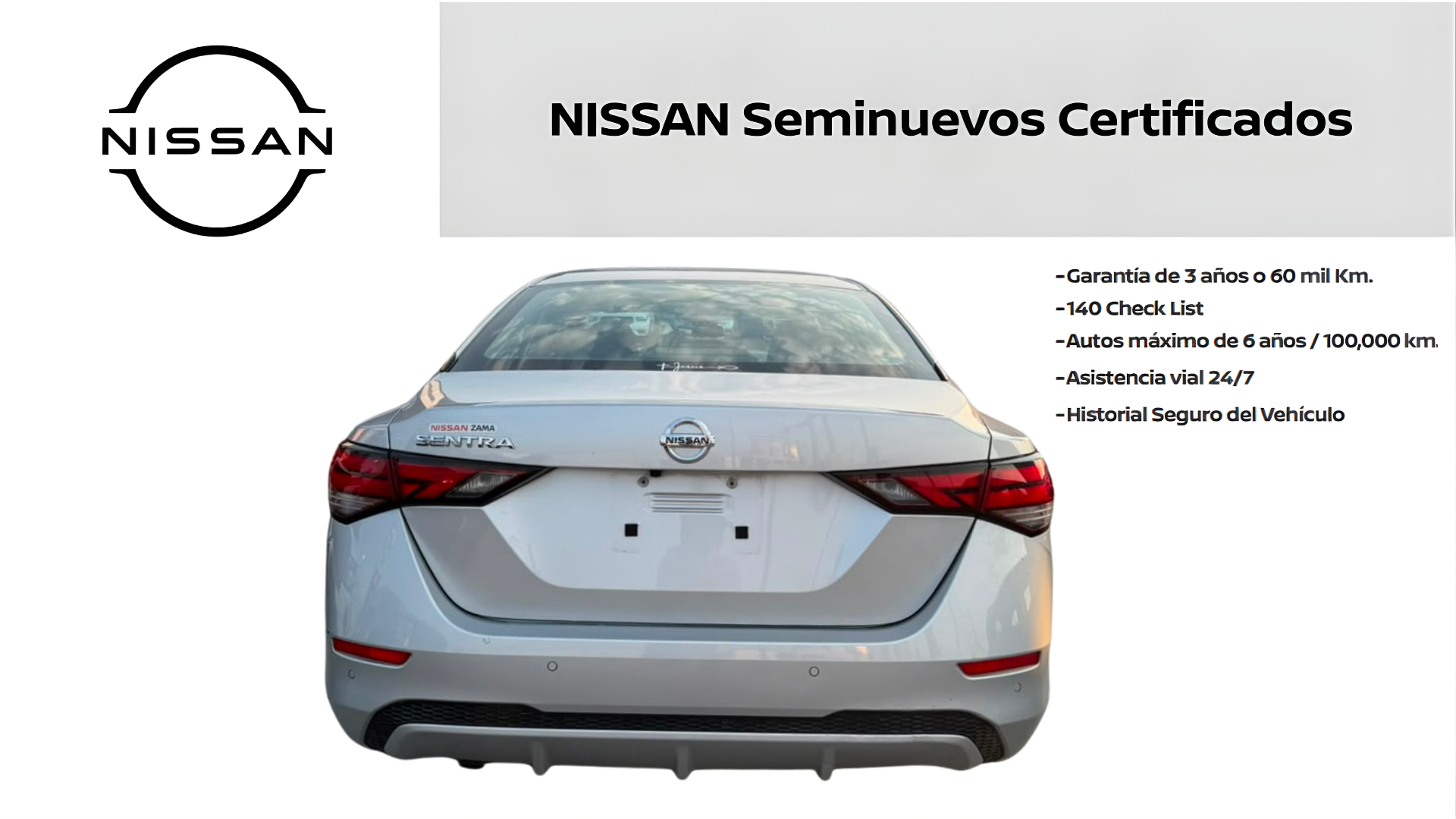 2023 Nissan SENTRA 4 PTS ADVANCE CVT AAC F NIEBLA RA-16