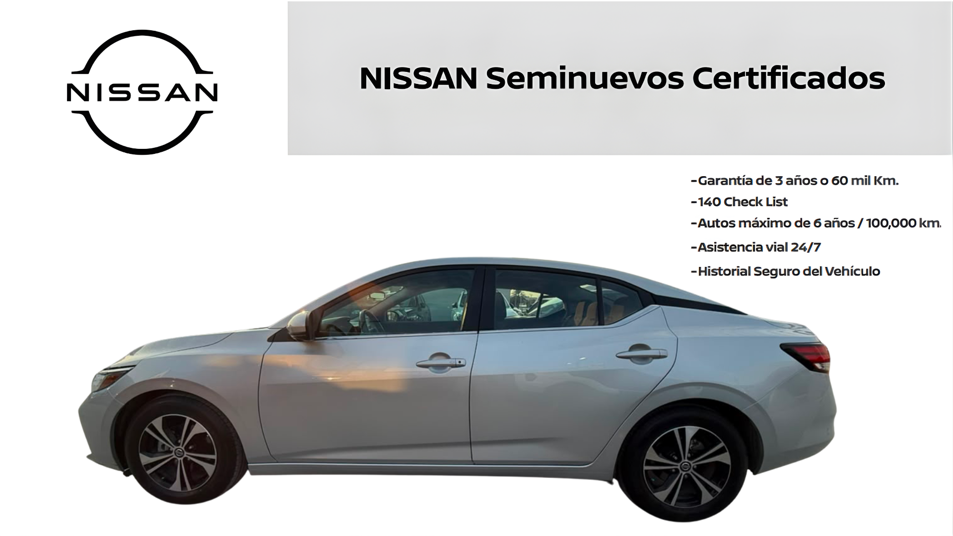 2023 Nissan SENTRA 4 PTS ADVANCE CVT AAC F NIEBLA RA-16