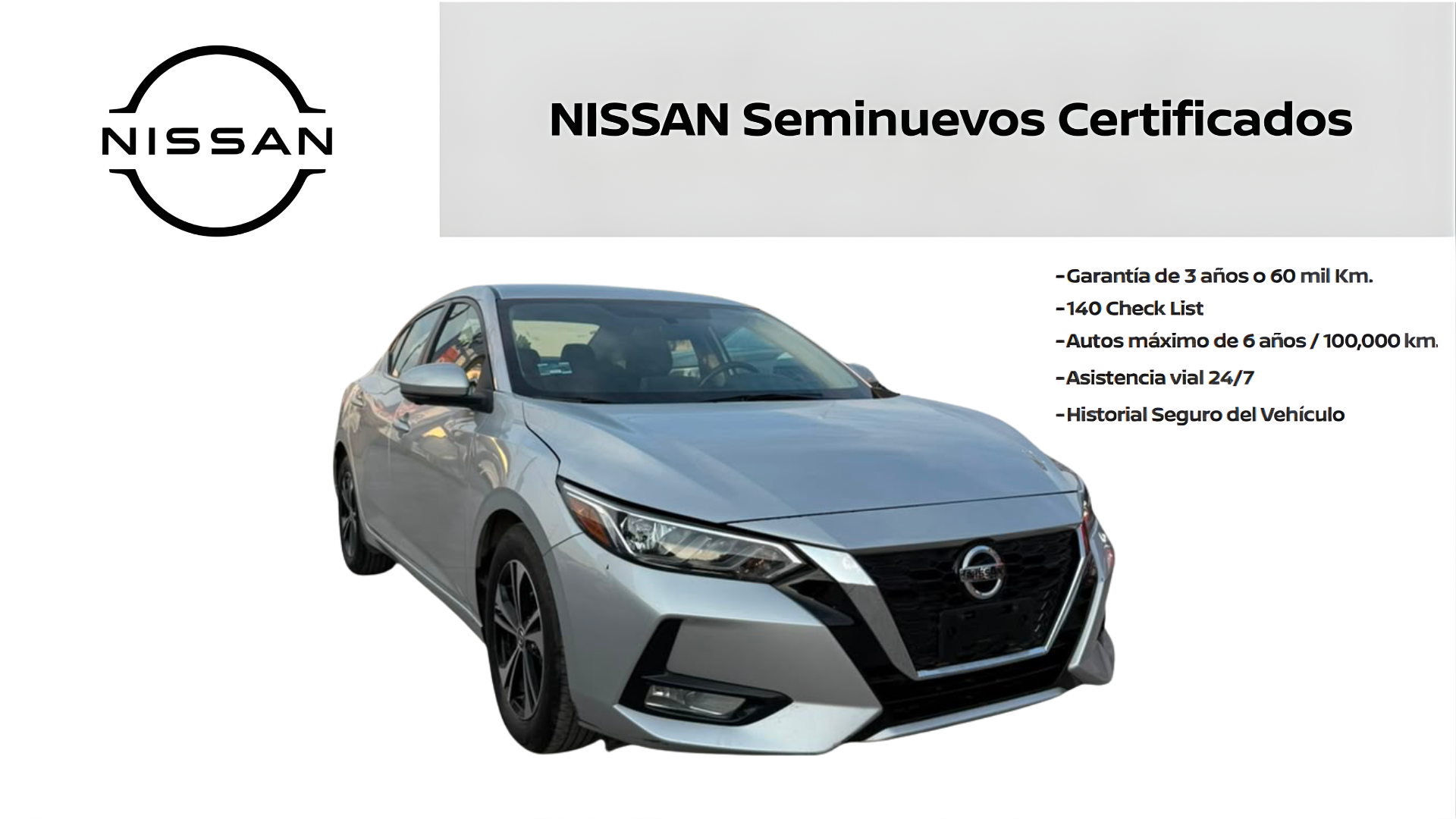 2023 Nissan SENTRA 4 PTS ADVANCE CVT AAC F NIEBLA RA-16