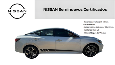 2023 Nissan SENTRA 4 PTS SR CVT AAC ASTOS DEPORTIVOS BOSE QC F LED RA-18