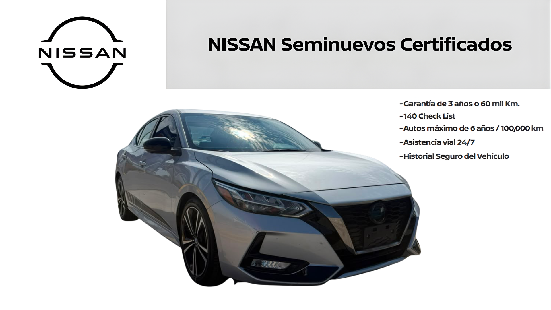 2023 Nissan SENTRA 4 PTS SR CVT AAC ASTOS DEPORTIVOS BOSE QC F LED RA-18