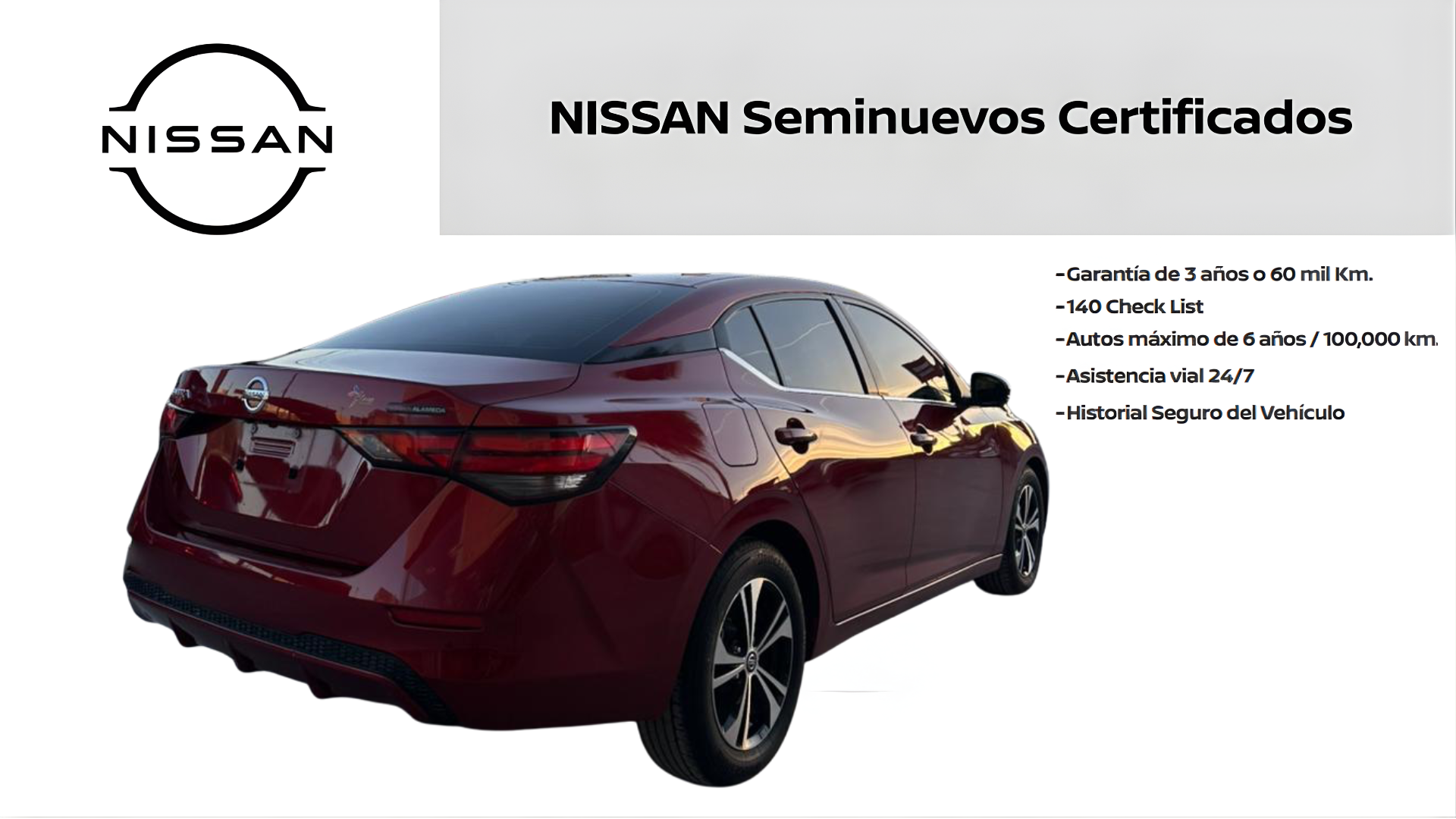 2023 Nissan SENTRA 4 PTS ADVANCE CVT AAC F NIEBLA RA-16