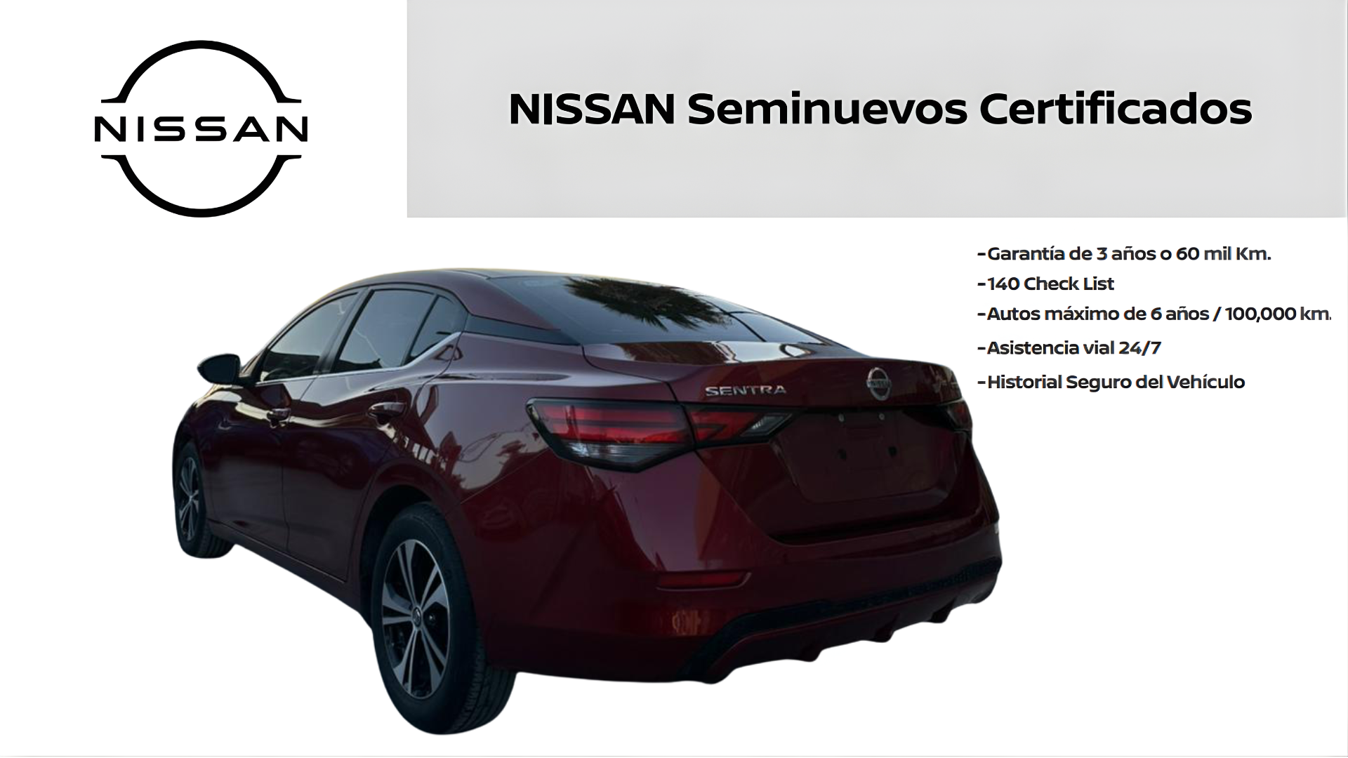 2023 Nissan SENTRA 4 PTS ADVANCE CVT AAC F NIEBLA RA-16