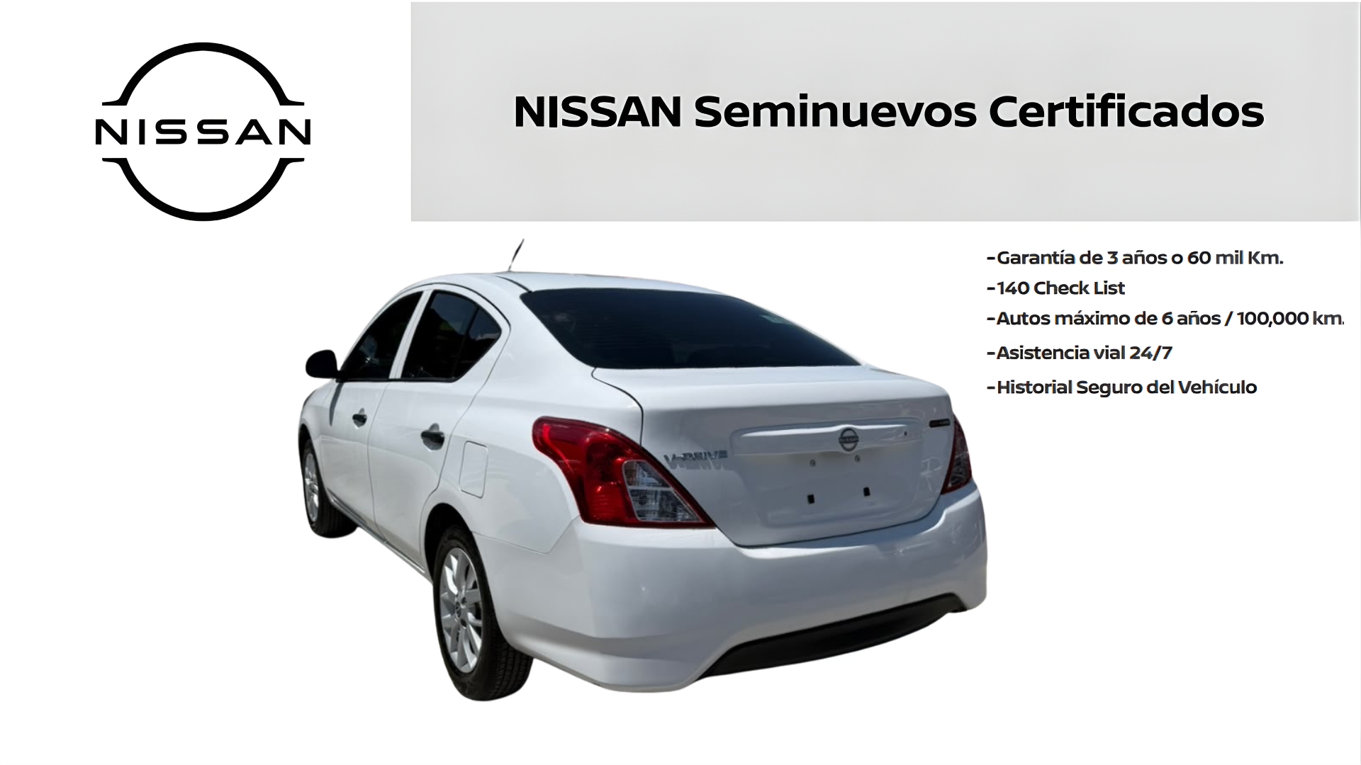 2024 Nissan V-DRIVE 4P L41.6 MAN AUDIO