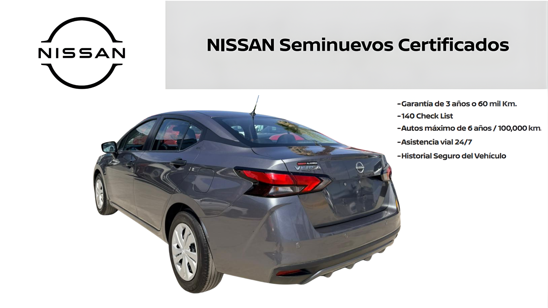 2024 Nissan VERSA 4P SENSE L41.6 AUT