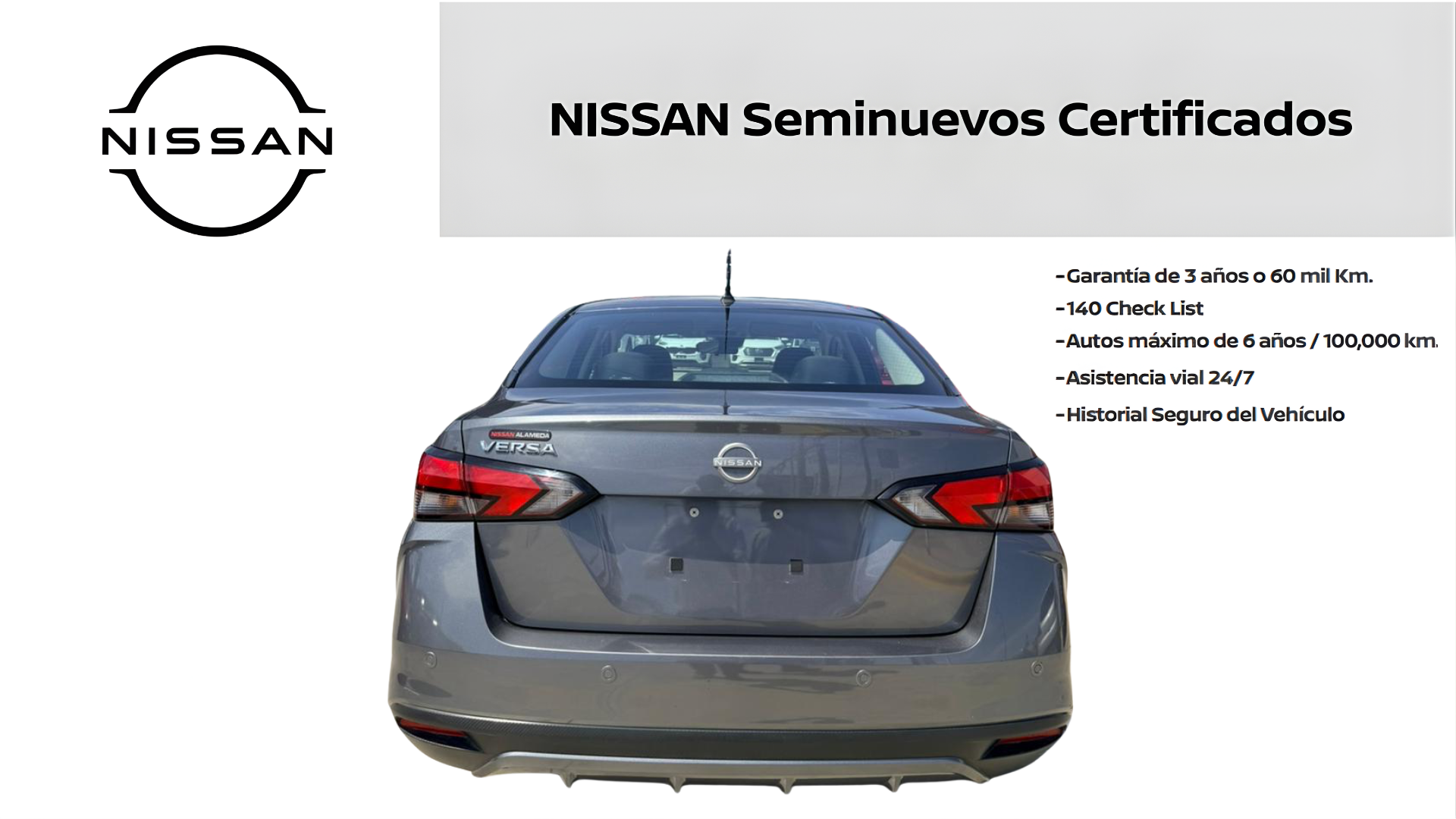 2024 Nissan VERSA 4P SENSE L41.6 AUT
