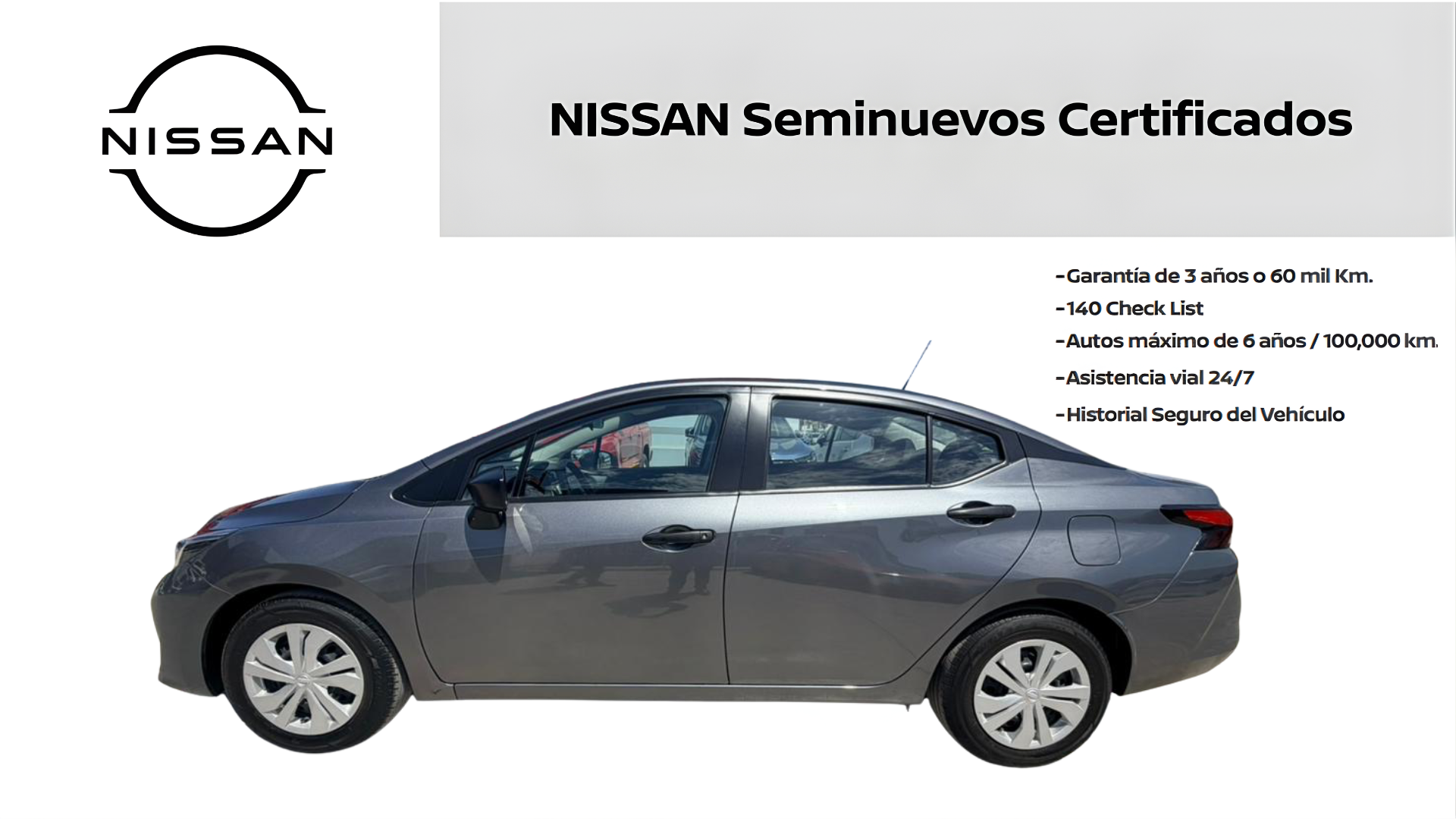 2024 Nissan VERSA 4P SENSE L41.6 AUT