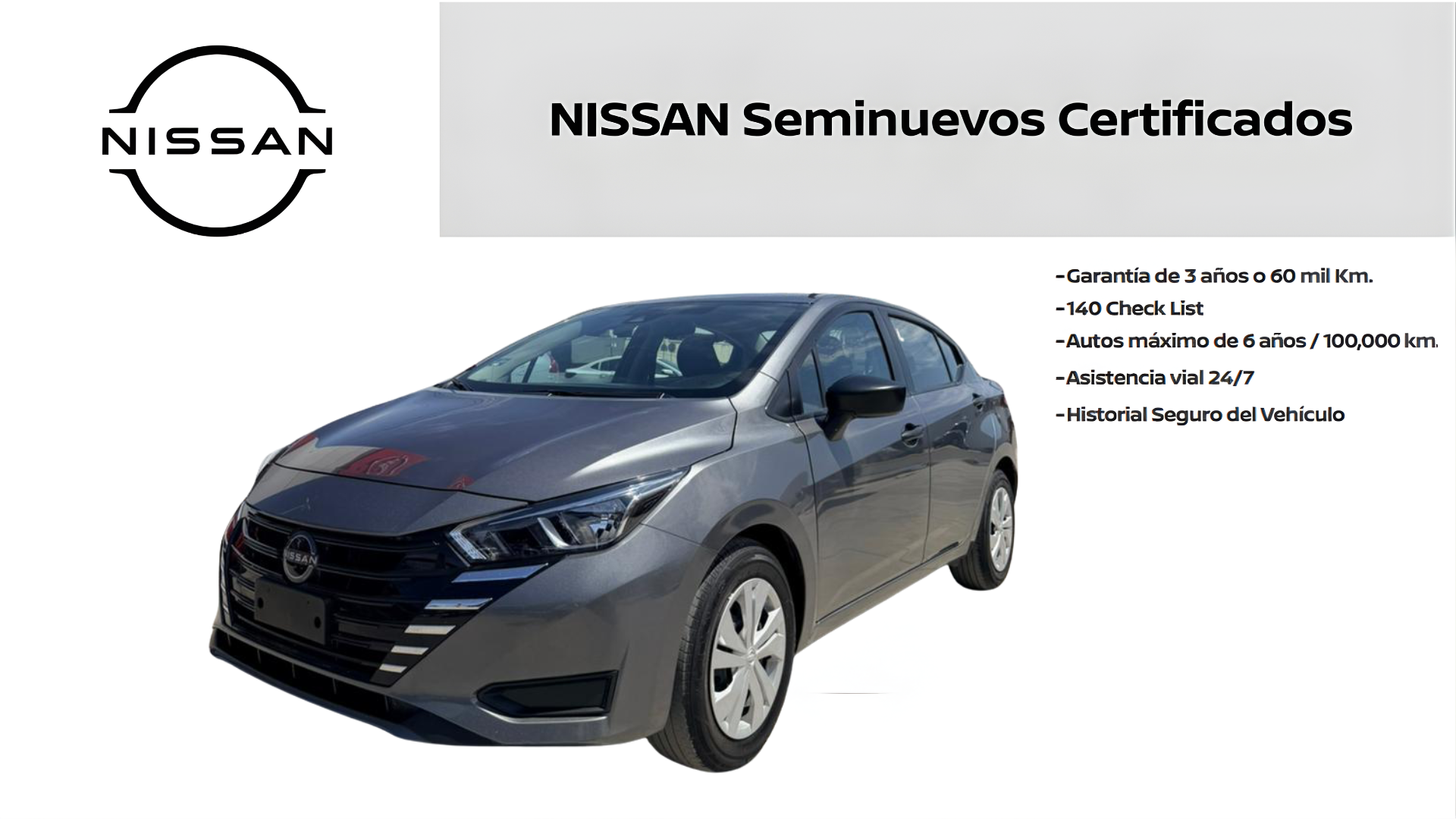 2024 Nissan VERSA 4P SENSE L41.6 AUT