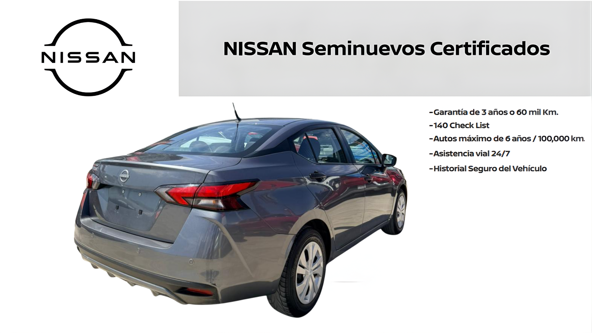 2024 Nissan VERSA 4P SENSE L41.6 AUT
