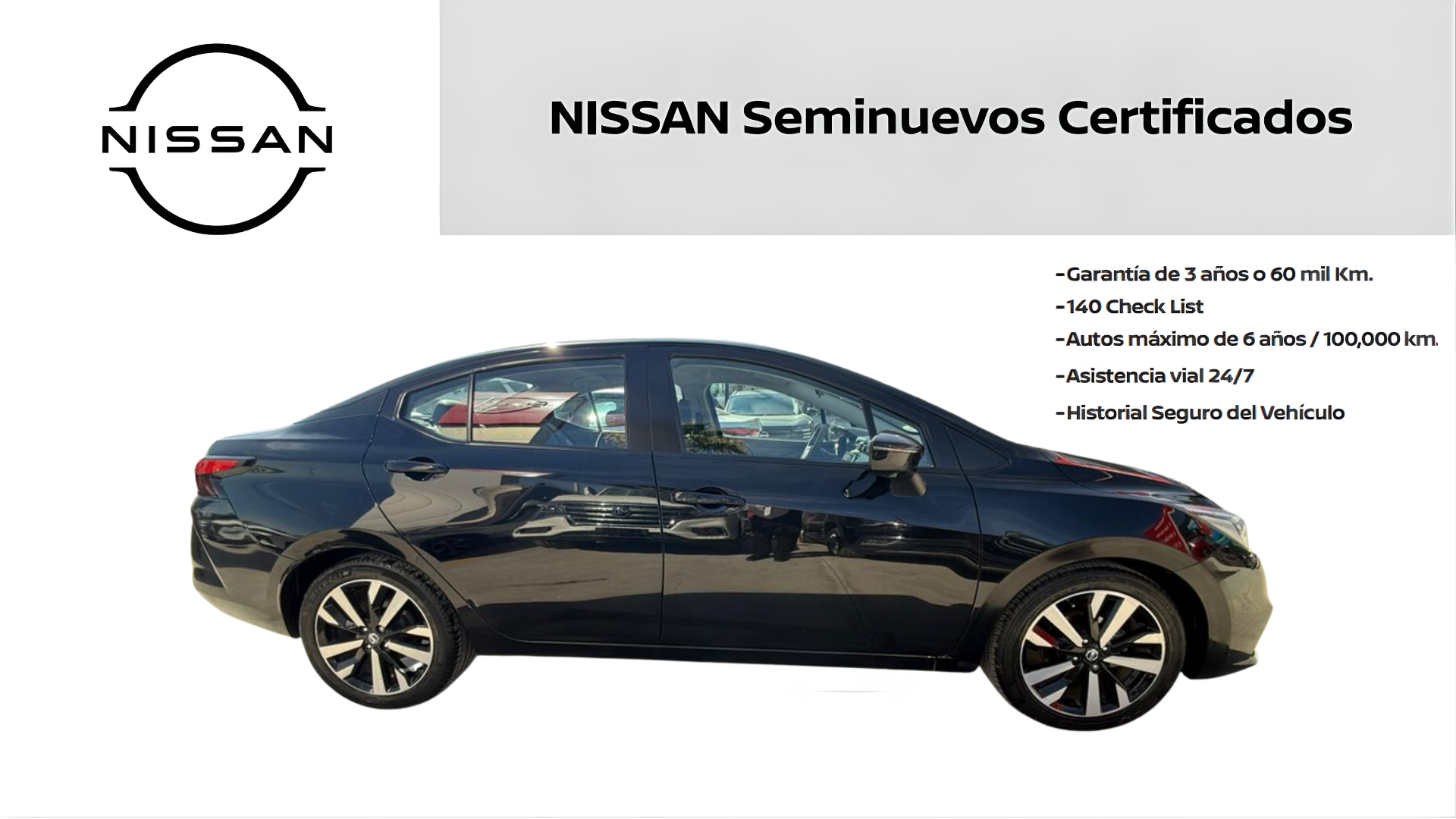 2022 Nissan VERSA 4 PTS PLATINUM CVT AAC AUT VE PIEL GPS F LED RA-17