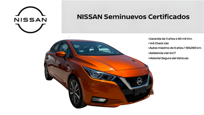2022 Nissan VERSA 4 PTS ADVANCE CVT AAC VE F NIEBLA RA-16