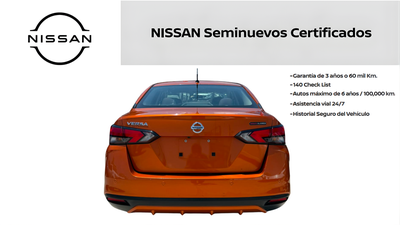 2022 Nissan VERSA 4 PTS ADVANCE CVT AAC VE F NIEBLA RA-16