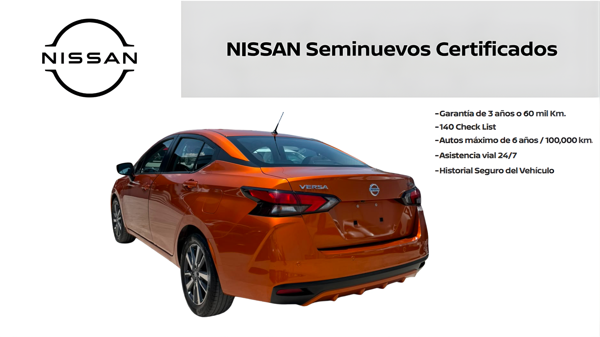 2022 Nissan VERSA 4 PTS ADVANCE CVT AAC VE F NIEBLA RA-16