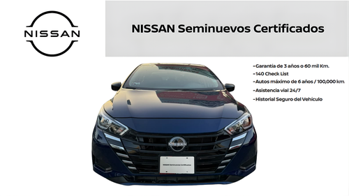 2025 Nissan VERSA 4P SENSE L41.6 AUT