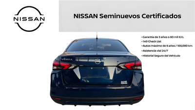 2025 Nissan VERSA 4P SENSE L41.6 AUT