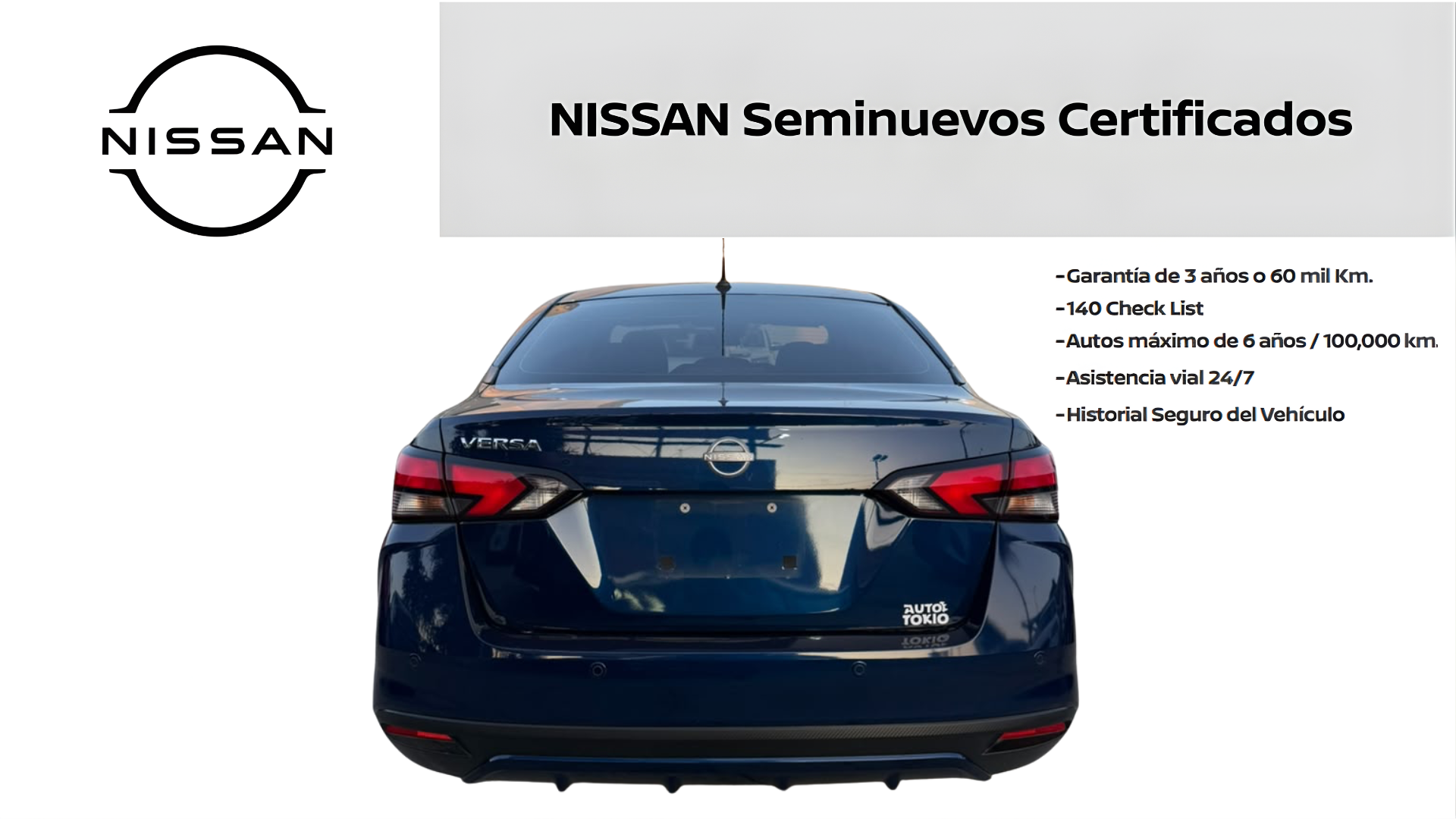2025 Nissan VERSA 4P SENSE L41.6 AUT