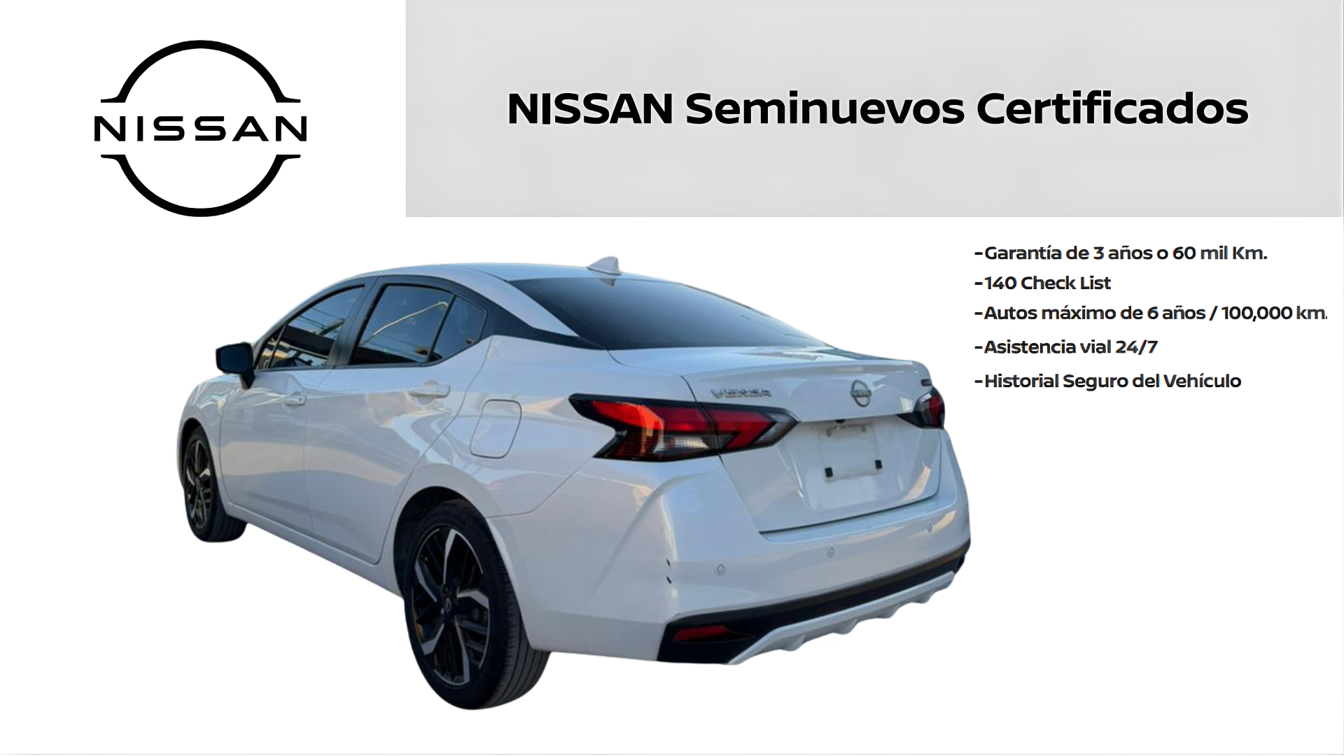 2025 Nissan VERSA 4P EXCLUSIVE L41.6 AUT