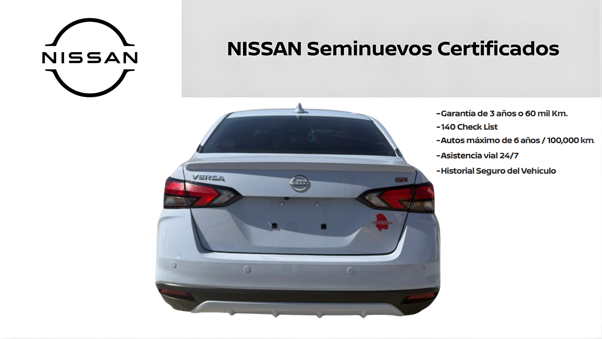 2025 Nissan VERSA 4P SR L41.6 AUT