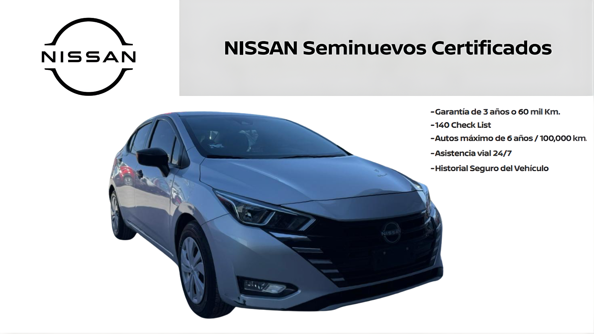 2024 Nissan VERSA 4P SENSE L41.6 AUT