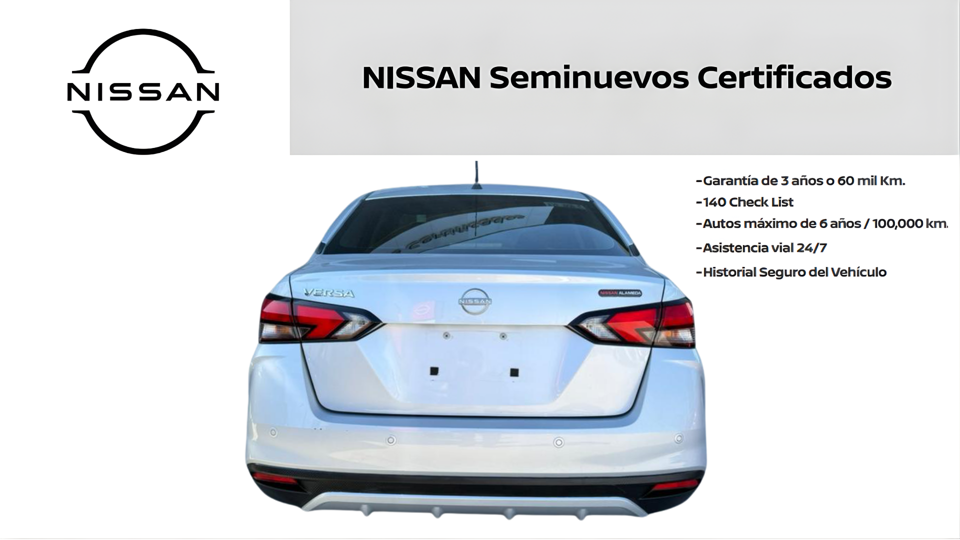 2024 Nissan VERSA 4P SENSE L41.6 AUT