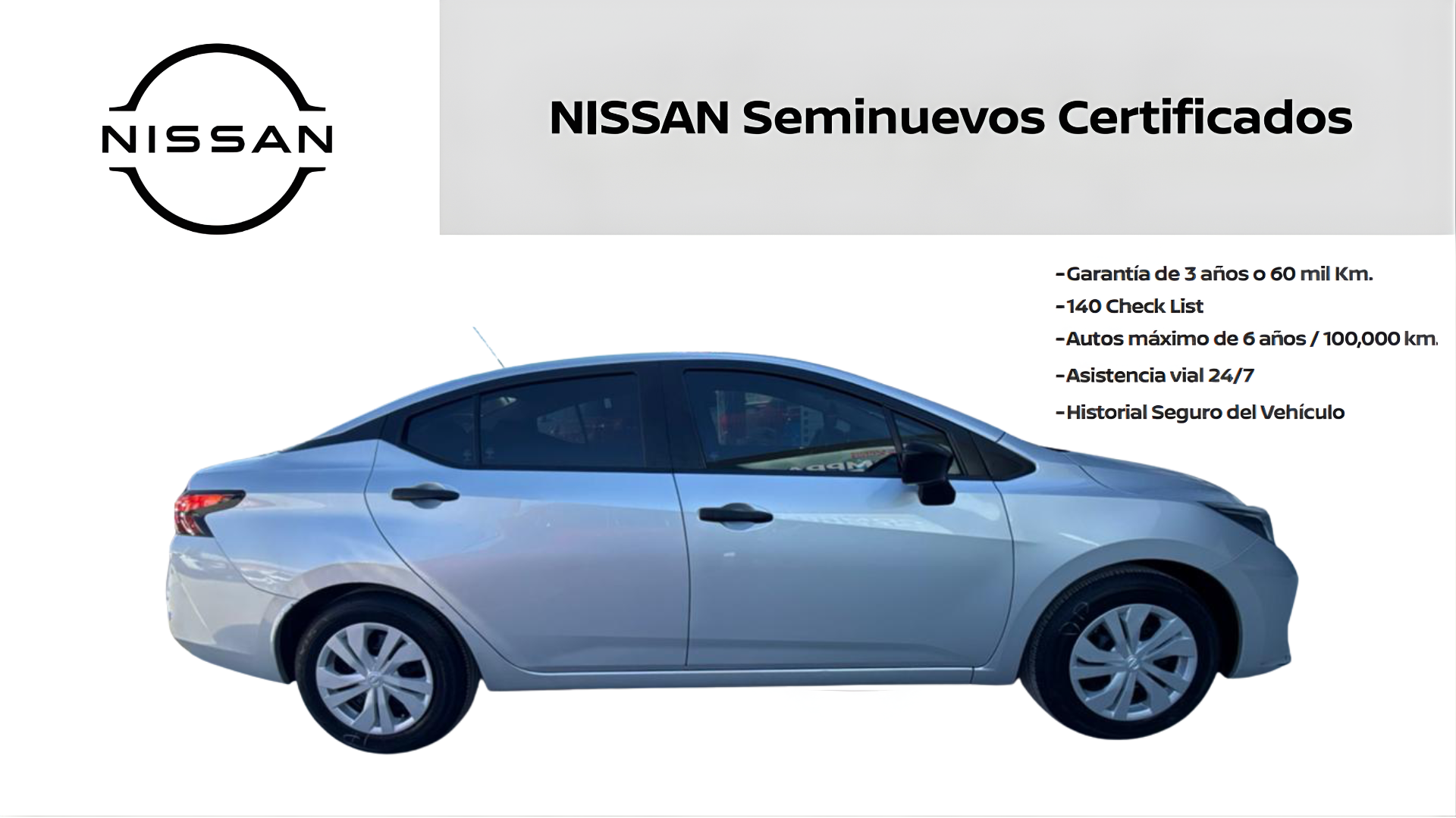 2024 Nissan VERSA 4P SENSE L41.6 AUT