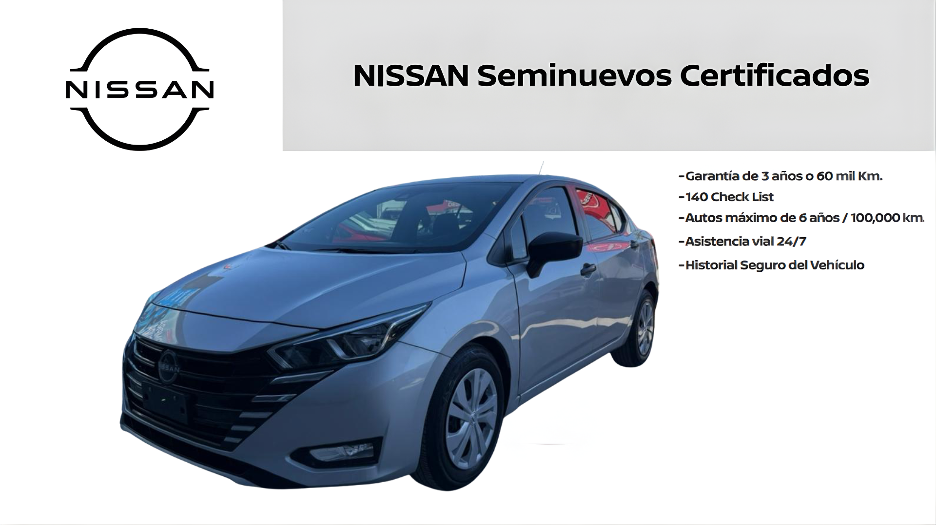 2024 Nissan VERSA 4P SENSE L41.6 AUT