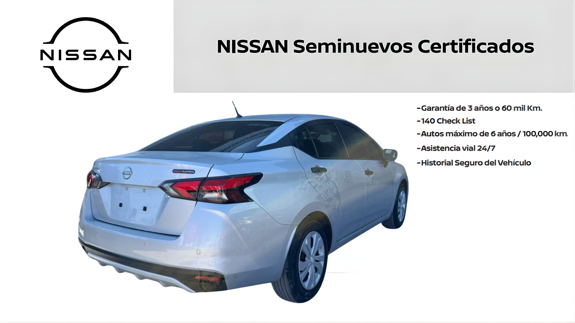 2024 Nissan VERSA 4P SENSE L41.6 AUT