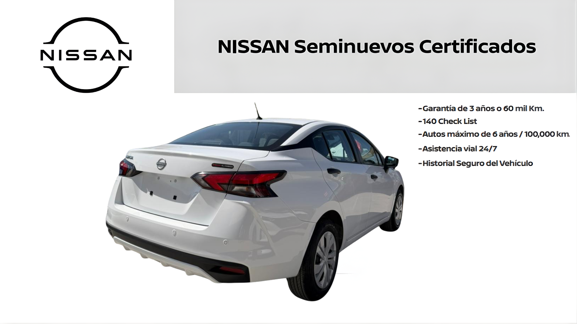 2024 Nissan VERSA 4P SENSE L41.6 MAN