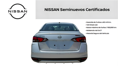 2025 Nissan VERSA 4P SENSE L41.6 MAN