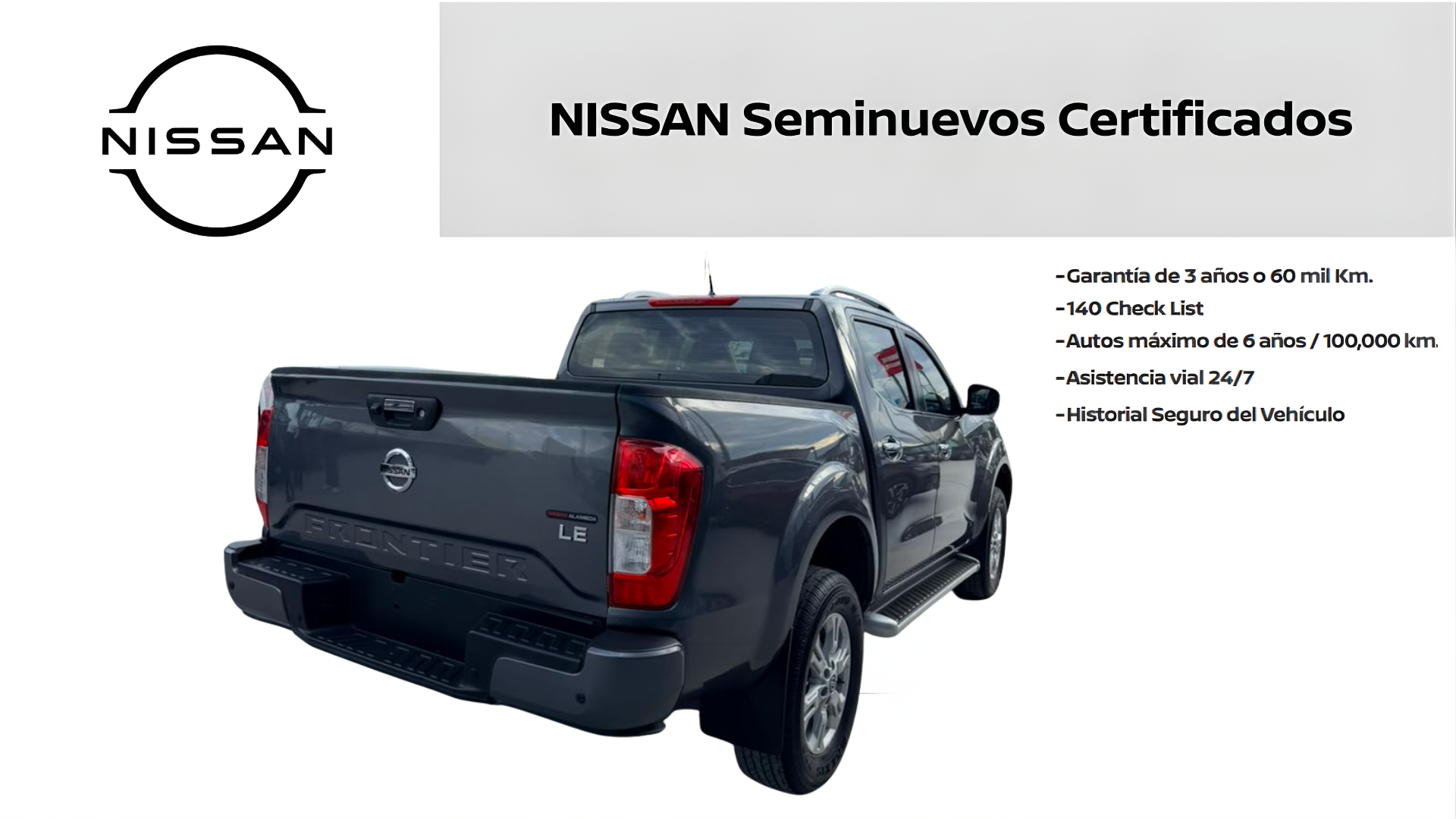 2022 Nissan FRONTIER 4 PTS LE L4 25L TM6 AAC VE ESTRIBOS RA-17