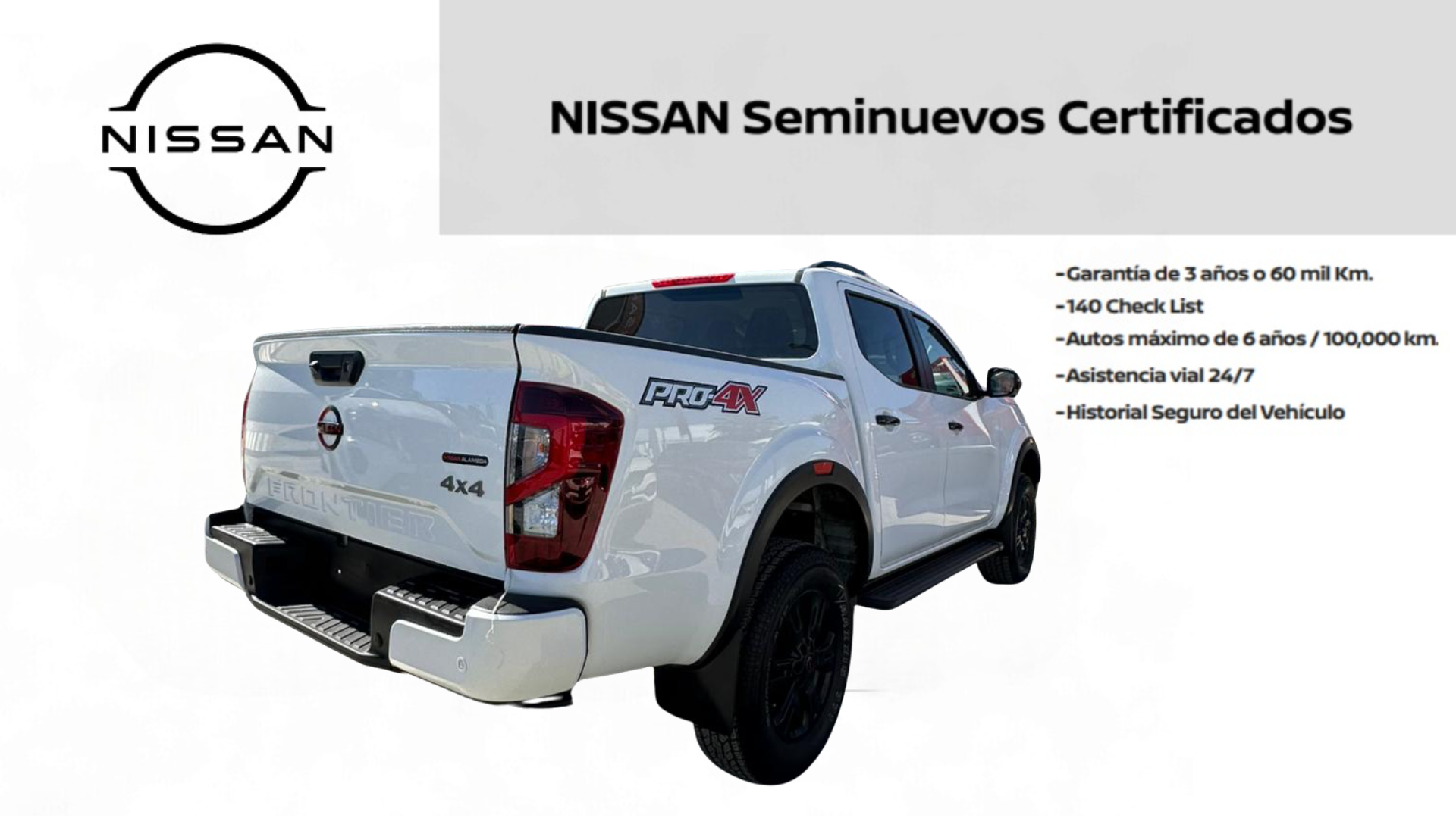 2024 Nissan FRONTIER 4P PRO-4X V63.8 AUT 4X4