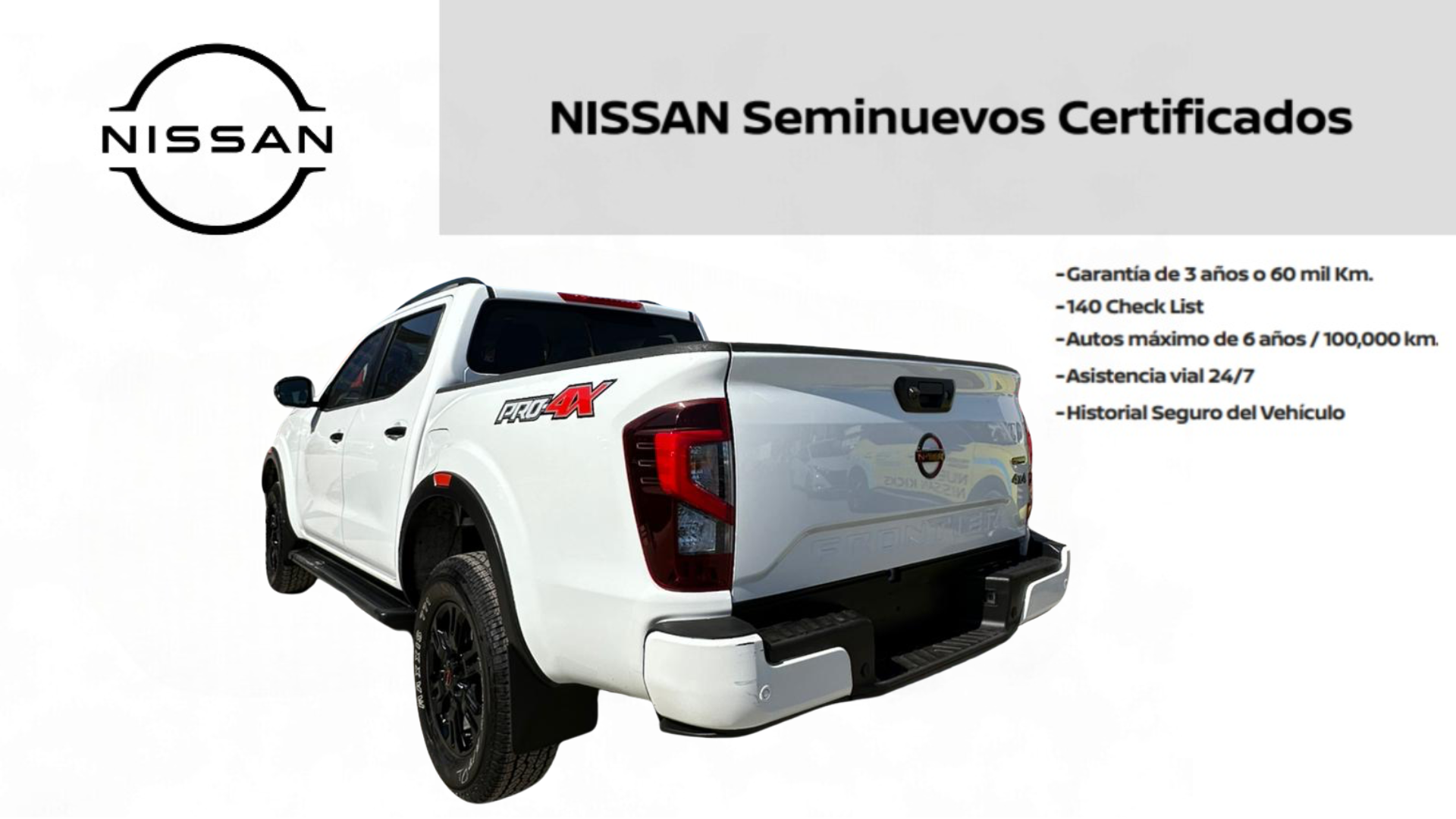 2024 Nissan FRONTIER 4P PRO-4X V63.8 AUT 4X4