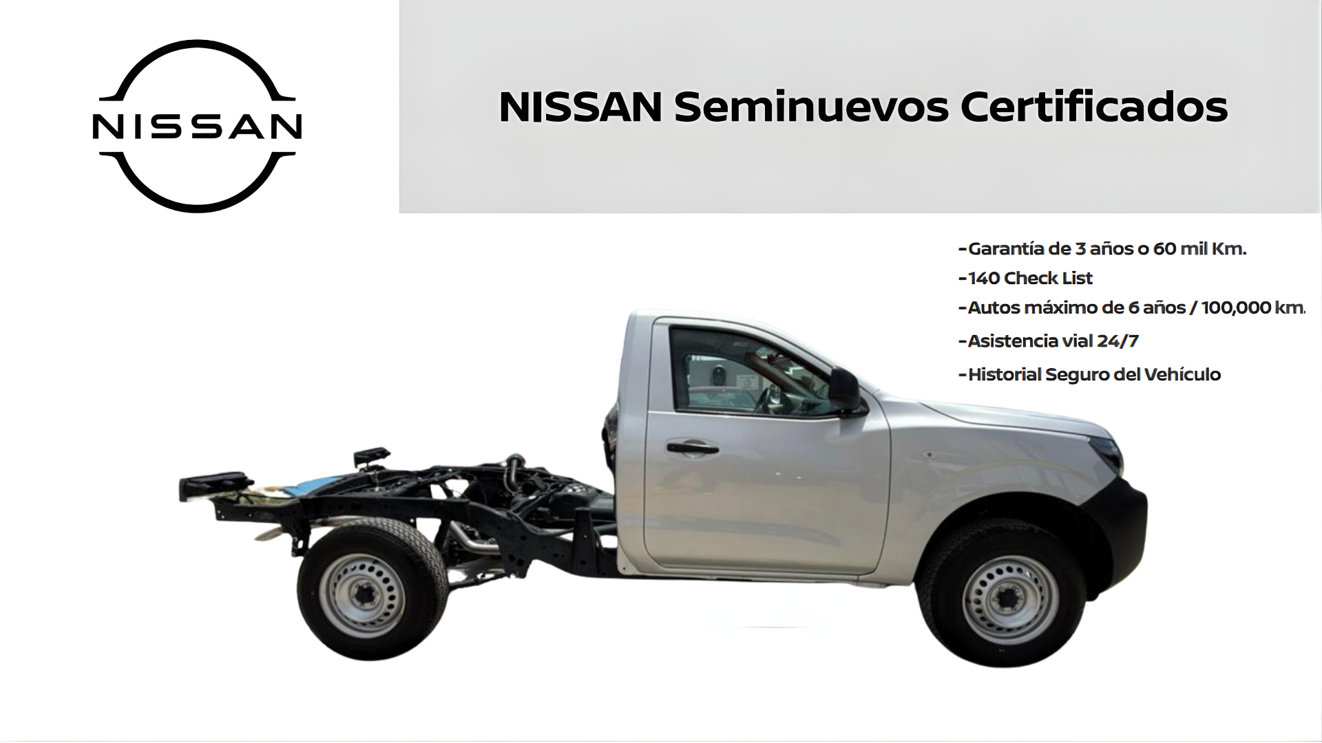 2024 Nissan NP300 CHASIS CABINA 2P L42.5 MAN