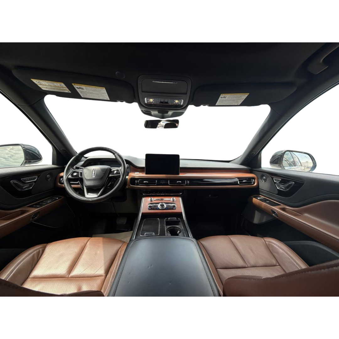 2022 Lincoln AVIATOR 5 PTS RESERVE V6 30T PIEL PERFORADA QCP GPS RA-22 4X4