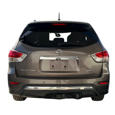 2014 Nissan PATHFINDER 5 PTS EXCLUSIVE CVT PIEL QCP BOSE DVD TABL MADERA GPS RA-20